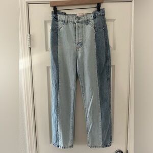 Revice two tone vintage denim jeans size women’s 27 straight leg